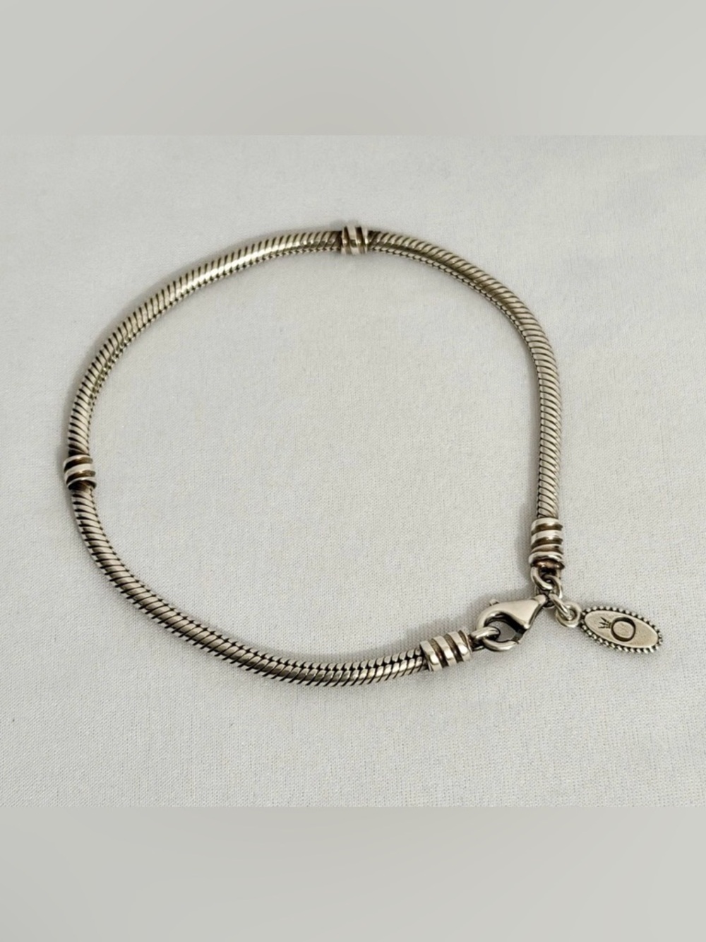 Pandora Sterling Silver Snake Chain Bracelet